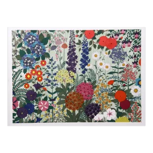 Flowers, Jack Hofflander Screen Print