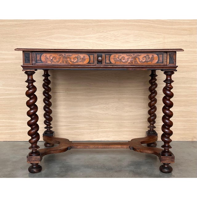 English Charles II Olivewood Oyster Veneer Side Table, circa 1780 For Sale - Image 17 of 18