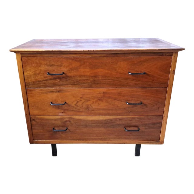 Vintage Walnut Chest of Drawers, 1960s For Sale