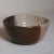 Coffee Late 20th Century Hand-Thrown Studio Pottery Ceramic Bowl With Split Glaze Earth Tone Finish For Sale - Image 8 of 13