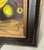 Mid Century Realism Still Life Framed Original Oil Painting For Sale - Image 11 of 12