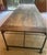 The planks used for this table are especially gorgeous. Subtle character throughout. The dark iron frame is very...