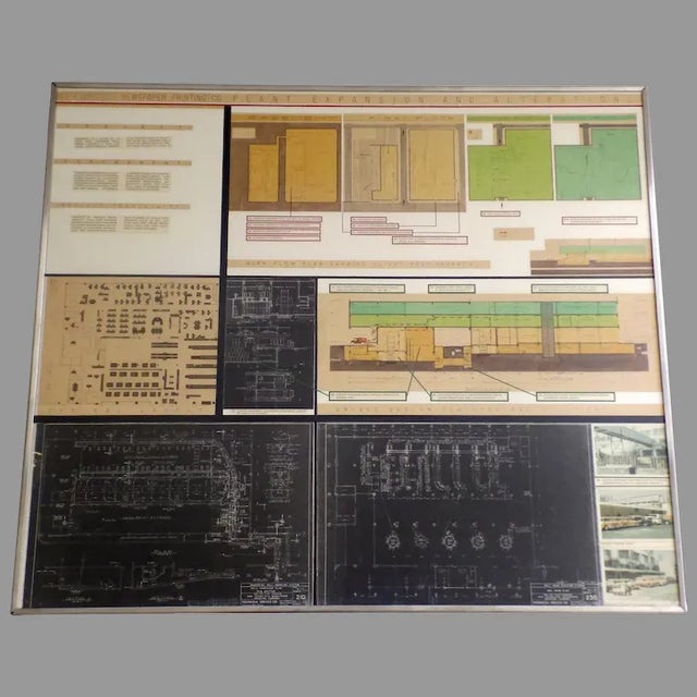 Mid 20th Century San Francisco Architectural Presentation Board For Sale - Image 10 of 10