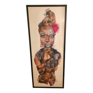 Bob the Drag Queen, Original Photo Collage by Artist Shann Treadwell