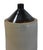 French Country Antique Two-Tone Stoneware Whiskey Moonshine Jug With Handle For Sale - Image 3 of 6