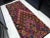 Red 1960s Vintage Colorful Patterned Rug- 3′10″ × 9′8″ For Sale - Image 8 of 11