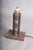 Metal Vintage Leather-Bound Book Stack Table Lamp, Library Accent Light, English Study Style, Europe, 1950s For Sale - Image 7 of 12