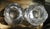 Kosta Boda Vintage 1970s Kosta Boda Crystal Snowball Candle Holders Set of 2 For Sale - Image 4 of 6