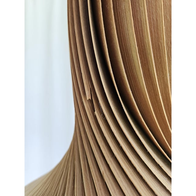 Hans-Agne Jakobsson Pendant Lamp in Turned Pinewood by Hans-Agnes Jakobsson for Markaryd, Sweden, 1960 For Sale - Image 4 of 5