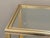 Vintage Storage Unit in Gold-Plated Metal and Glass by Pierre Vandel, 1970s For Sale - Image 11 of 16