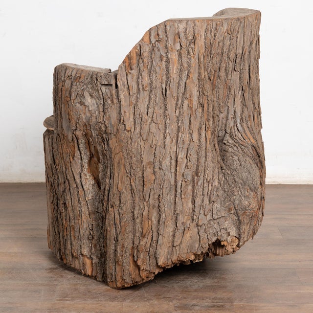 Early 20th Century Swedish Rustic Log Chair For Sale - Image 12 of 12