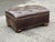 Foot Stool in Brown Leather For Sale - Image 14 of 14