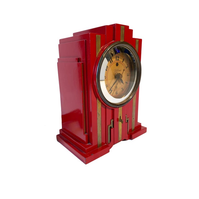 Telechron Electrolarm 1700 Ge "Skyscraper" 1920's Art Deco Alarm Clock Chairish