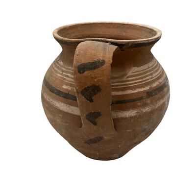 Antique Hungarian Folk Art Pottery For Sale - Image 4 of 5