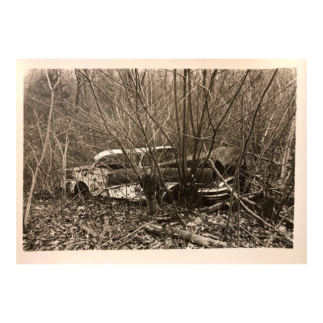 Nona HatayVintage Silver Gelatin Old Car Wreck Photographer Nona Hatay For Sale