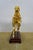 Late 20th Century Vintage Chinese Gold Plated Jeweled Tang Horse Sculpture Statue 10" For Sale - Image 5 of 16
