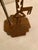 Vintage Native American Tribal Deity Figure Kokopelli Signed Sculptural Patina Metal Candle Holder For Sale - Image 13 of 14