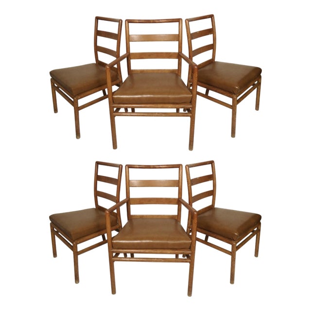 Mid 20th Century Attributed to Robsjohn Gibbings for Widdicomb Set of Chairs For Sale