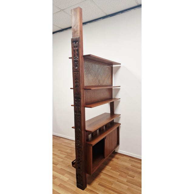Entrance Divider in Teak, Italy, 1960s For Sale - Image 6 of 18