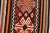 Textile Turkish Kilim in Wool For Sale - Image 7 of 12