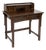 Mission Oak Desk With Removable Organizer - Walnut For Sale