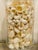 Antique White 1970s Three Large Apothecary Glass Jars With Sea Shells For Sale - Image 8 of 8