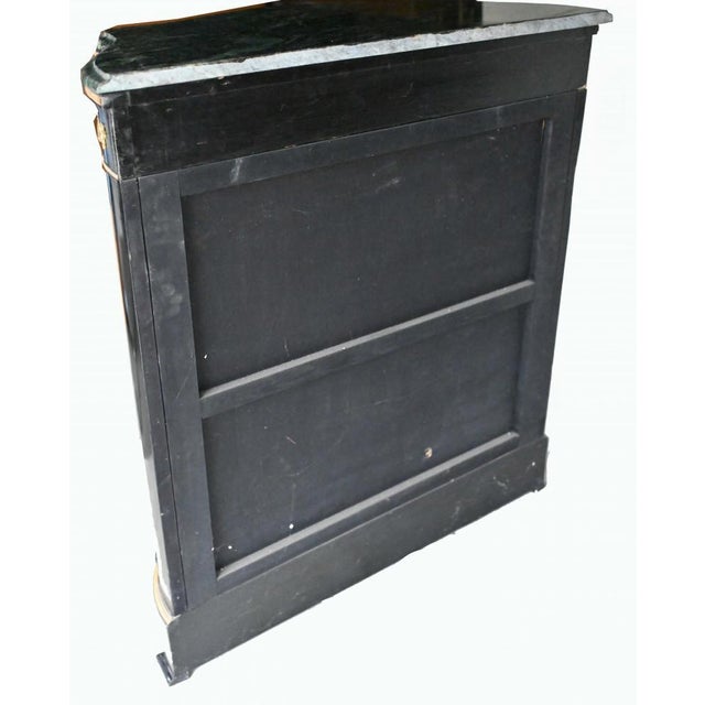Purple French Boulle Display Cabinet Credenza For Sale - Image 8 of 9