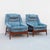 Iconic 1960s Folke Ohlsson for Dux Reclining Lounge Chairs With Ottoman For Sale - Image 16 of 18