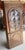 Traditional Vintage Walnut Corner Cupboards With Arched Bubble Glass & Reversible Plate-Groove Shelves For Sale - Image 3 of 11