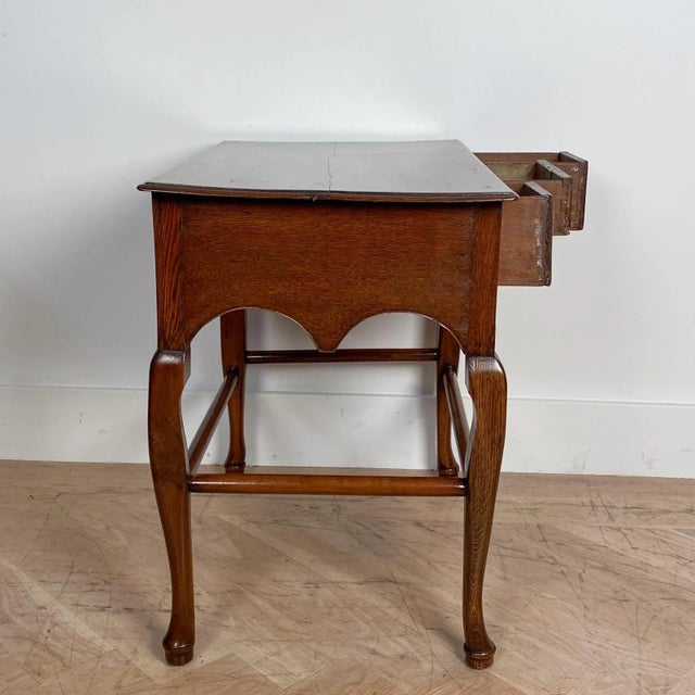 Late 18th Century English Georgian Oak Low Boy, Circa 1780 For Sale - Image 5 of 9