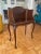Antique French Louis Curved Accent Table For Sale - Image 12 of 12