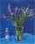 Contemporary David Hockney Poster Iris With Evian Bottle (1998), 2004 For Sale - Image 3 of 5