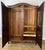 Antique French Louis XVI Style Carved Oak 2-Door Wardrobe For Sale - Image 15 of 16
