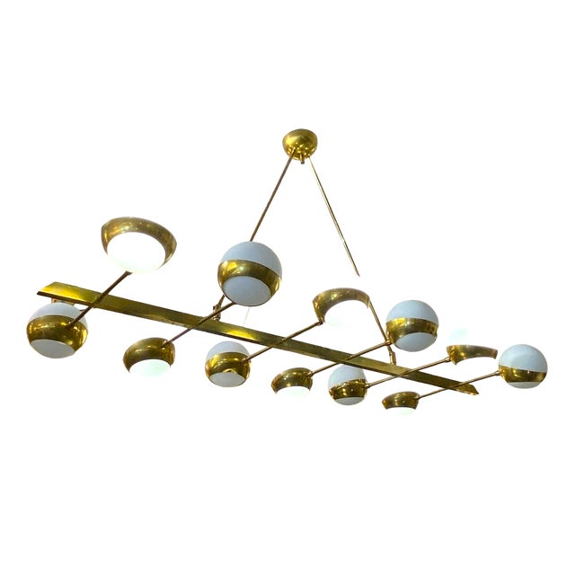 Ceiling Lamp from Nido, Italy, 1970s For Sale