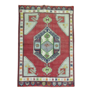 Vintage Zabihi Collection Turkish Karapinar Rug