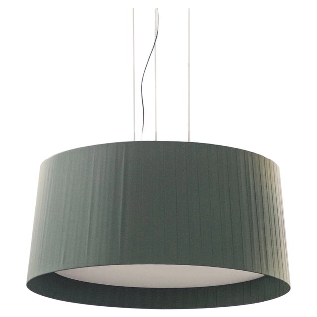 Green Gt1000 Pendant Lamp by Santa & Cole For Sale