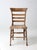 Wood Antique Painted Country Ladder Back Chair For Sale - Image 7 of 16