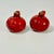 1976 Vintage Boho Chic Trompe L’Oeil Red Beet Salt & Pepper Shakers - A Pair. For Sale - Image 6 of 10