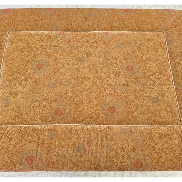 Hickory Chair Company Alex Cocktail Ottoman Coffee Table on Casters For Sale In Miami - Image 6 of 12