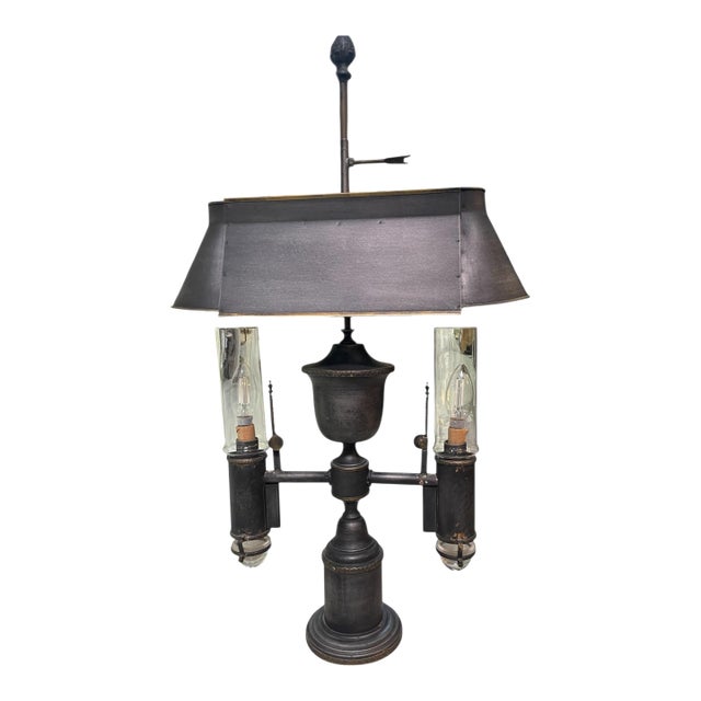 Early 1900s Bouillotte Table Lamp For Sale