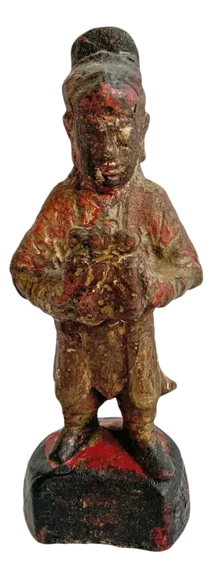 Antique Small Emperor Figure