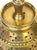 Large Dutch Baroque Engraved & Pierced Brass Chamber Candlestick Ventilated Base For Sale - Image 14 of 18