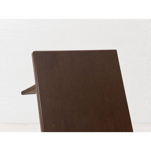 Vintage Scandinavian Coffee Table in Dark Wood, 1970s For Sale - Image 11 of 16