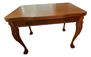 Vintage Queen Anne Card Table