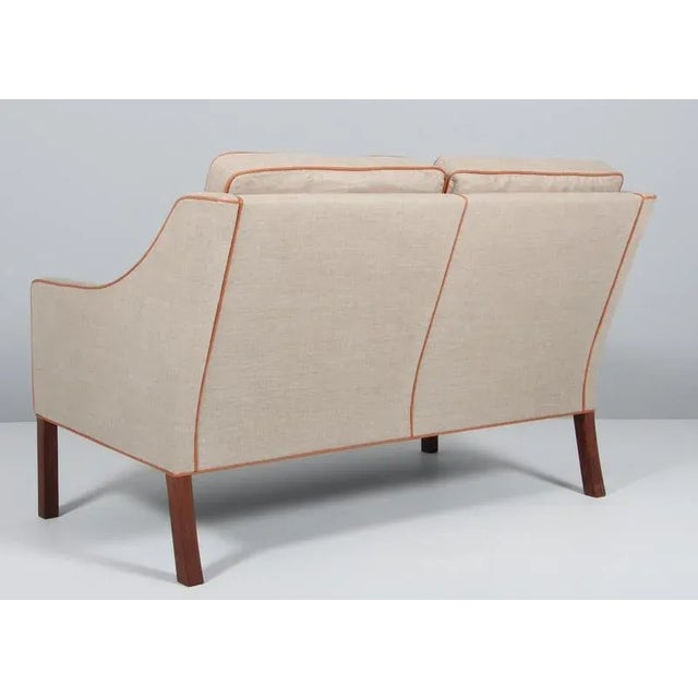 Vintage Danish 2-Seater Sofa by Børge Mogensen for Fredericia For Sale - Image 6 of 8
