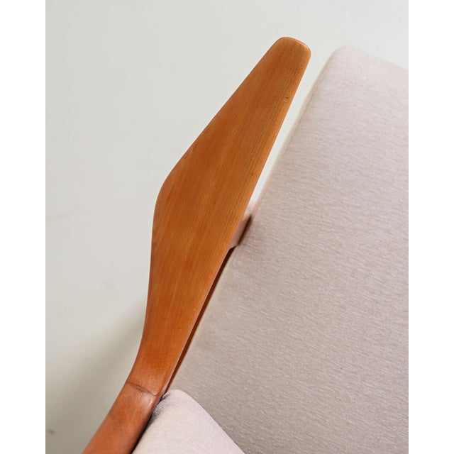 1960s Scandinavian Oak Lounge Chair, 1960s For Sale - Image 5 of 11