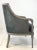 Transitional Gray Velvet Button Back Lounge Chair For Sale In Atlanta - Image 6 of 8