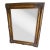 1980s Large Baroque Style Gilt Gold Leaf Mirror For Sale