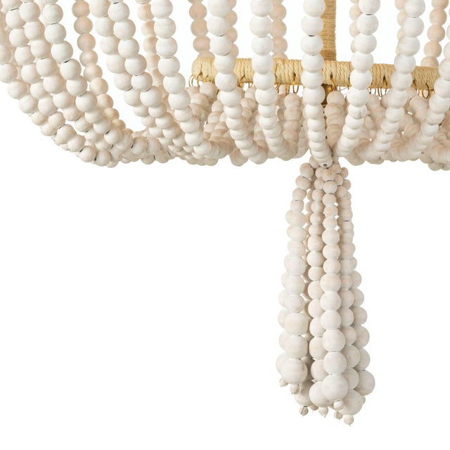 Traditional Regina Andrew Milo Steel Chandelier, White For Sale - Image 3 of 8