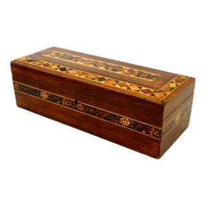 Antique English Micro Mosaic Tunbridge Box
